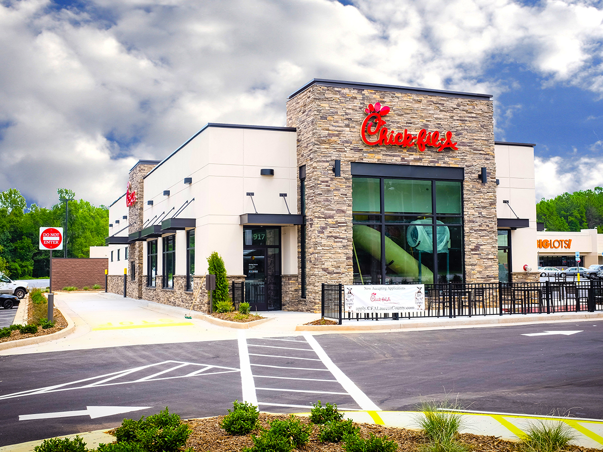 chick fil a featured listing sambazis retail group walmart laurens sc