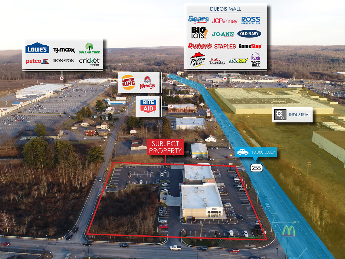 Shoppes at Dubois Featured Listing Sambazis Retail Group